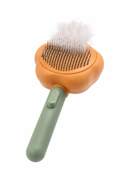 Brosse Auto-Nettoyante 🐾 — Appuie… les poils disparaissent 🤯