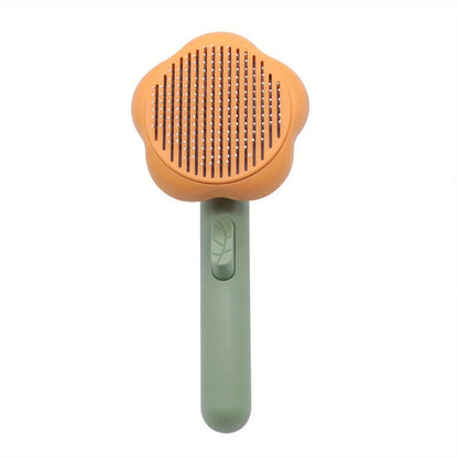 Brosse Auto-Nettoyante 🐾 — Appuie… les poils disparaissent 🤯