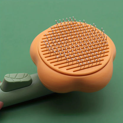 Brosse Auto-Nettoyante 🐾 — Appuie… les poils disparaissent 🤯